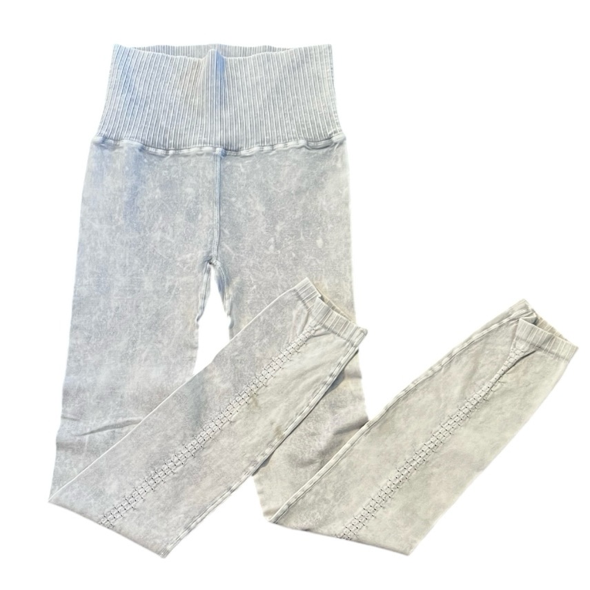 (#97) Fp Movement High Rise 7/8 Good Karma Leggings Ice Grey Xs/S Nwot